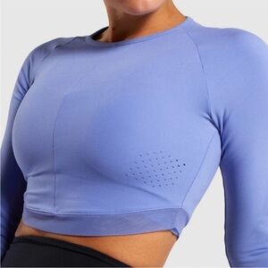 Gymshark x Whitney Simmons Crew Neck Long Sleeve Crop